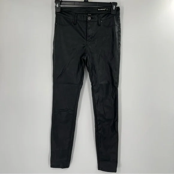 BLANK NYC FAUX LEATHER PANTS IN EIGHT BALL - Picture 10 of 10